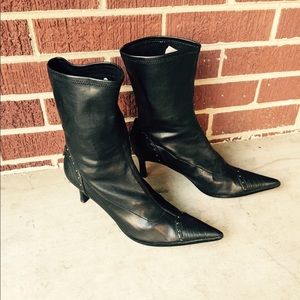 nine west mid calf boots
