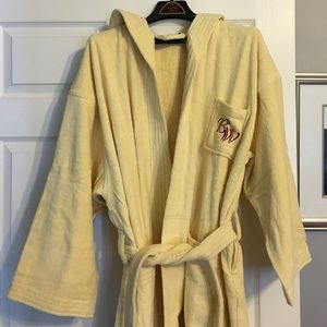 Burke Williams hooded spa robe
