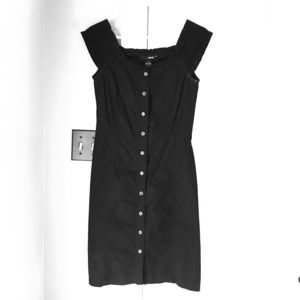 EUC size 4 Black spring summer dress