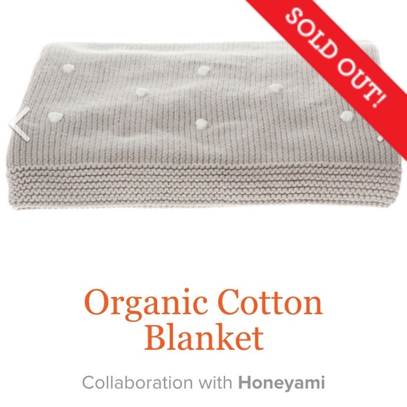 Honest company organic handmade baby blanket