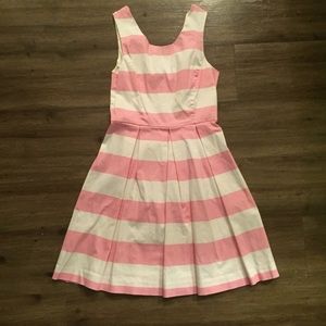 F21 Pink/White striped dress
