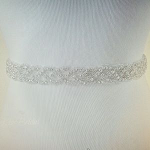 Wedding gown sash