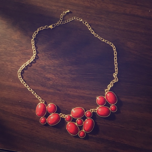 Red and gold necklace