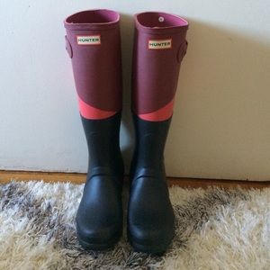 Hunter rain boots