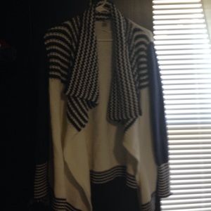 Large shawl like sweater