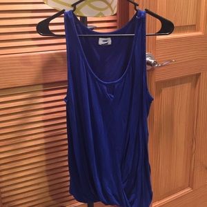 Blue Sleeveless Top