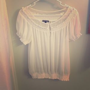 NWOT SHEER BLOUSE FROM EXPRESS