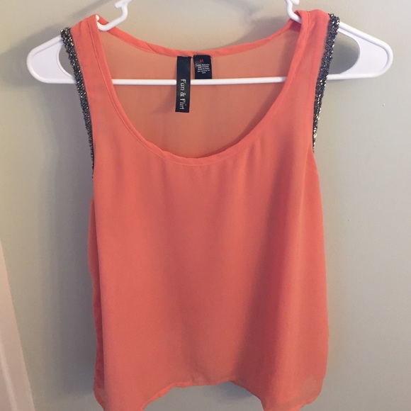Coral Tank Top! MY FAV!