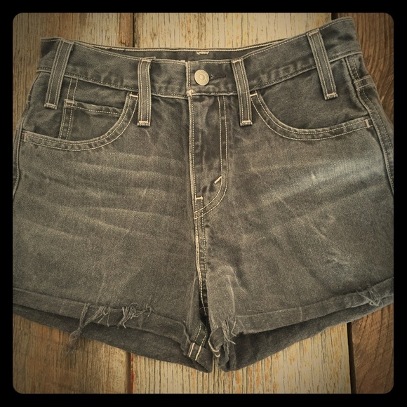Levi Strauss High Waisted Shorts!
