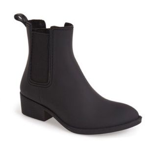 Jeffrey Campbell "stormy" rain booties