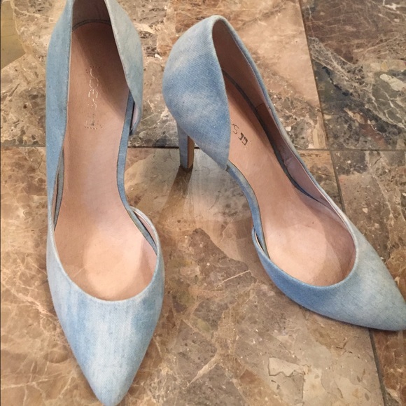 Joe's Jeans Denim Ollie Pumps - Picture 2 of 4