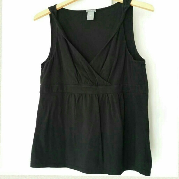 Black Tank Top - Ann Taylor - Picture 2 of 4