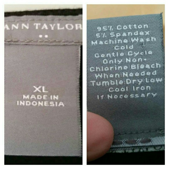 Black Tank Top - Ann Taylor - Picture 4 of 4