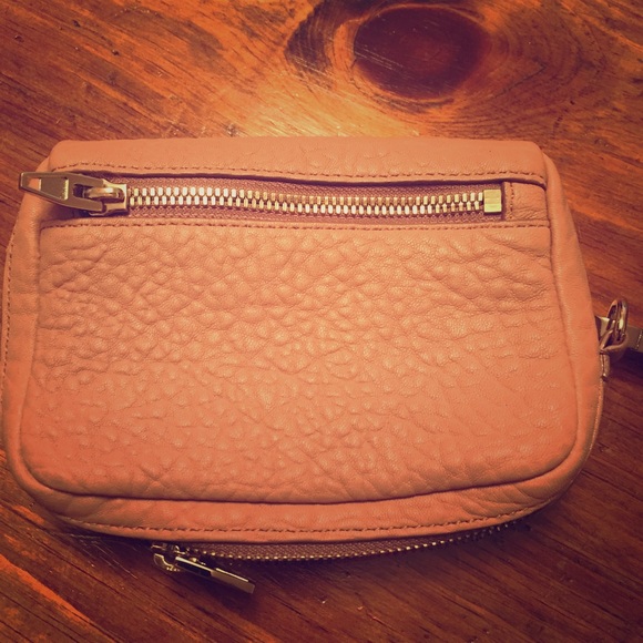Tan wristlet