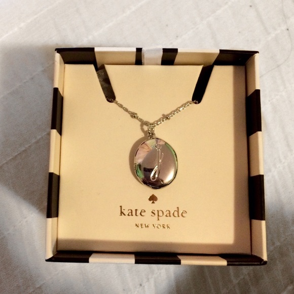 kate spade Jewelry - Kate Spade New York "J" initial locket! NEW