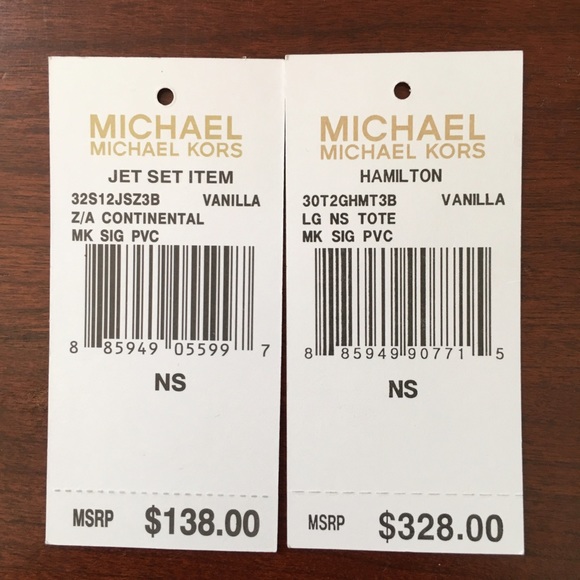 MK bag & matching wallet