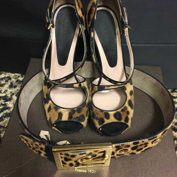 Gucci Shoes - Gucci shoes and matching belt