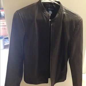 Ann Taylor leather jacket