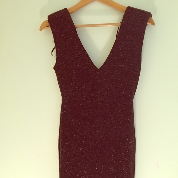 Black/gold party dress