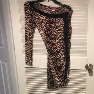 Cheetah print night dress