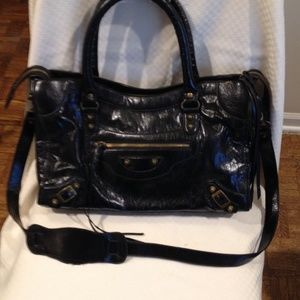 Balenciaga Black Classic City Bag
