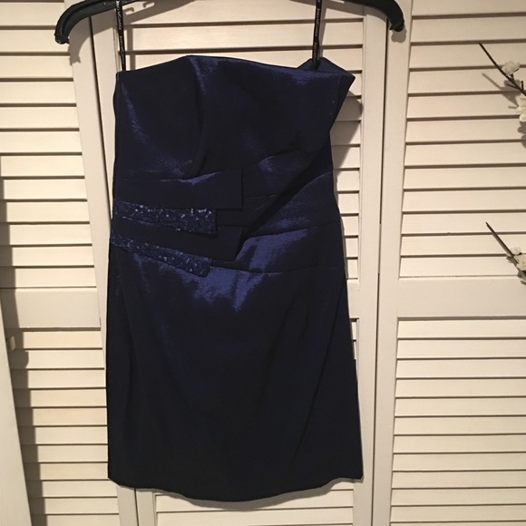 Blue sparkle dress