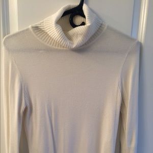 Cream turtle neck sweater