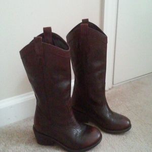 Jessica Simpson Wine Color boots sz.6.5
