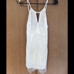 LF Dream State White Bodycon