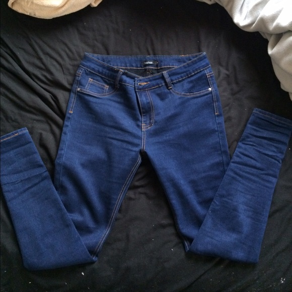 SOLD blue skinny jeans