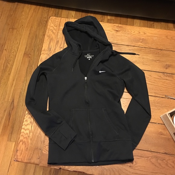 ❌SOLD nike full zip fleece lined hoodie small