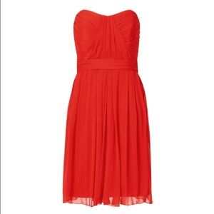 Badgley Mischka red dress