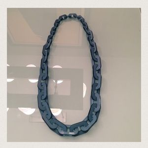 Iris Apfel chain link necklace
