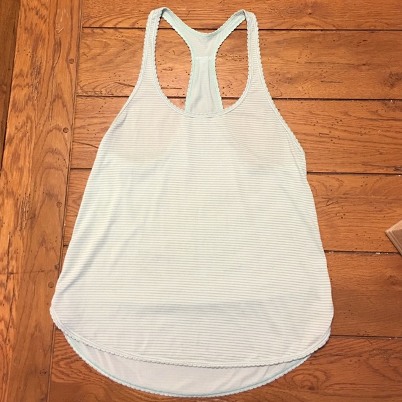 ❌SOLD Lululemon 105 singlet size 6 Aqua