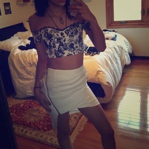 Floral Crop Top
