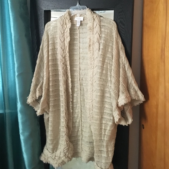 Chico's L/XL cocoon sweater