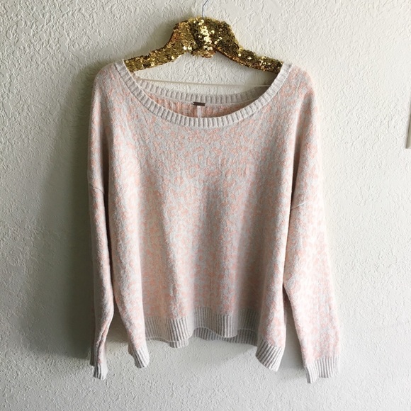 Free People Sweaters - Free People Cheetah Sweater