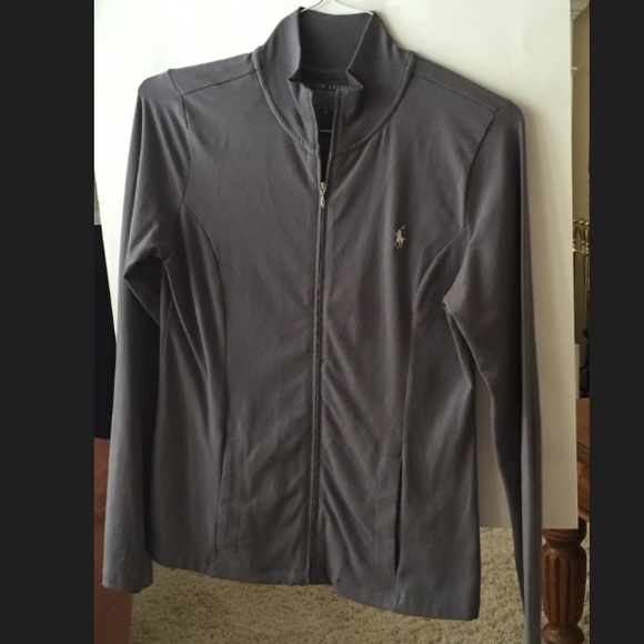 Ralph Lauren soft grey cotton jacket New wo tags
