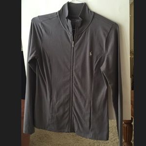 Ralph Lauren soft grey cotton jacket New wo tags