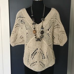3/4 Dolman Sleeve Boho sweater