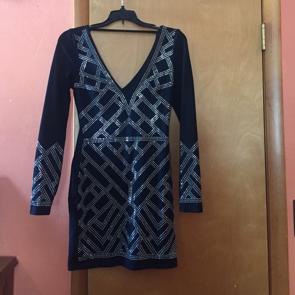 Black formal dress