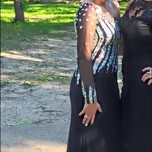 Black prom dress