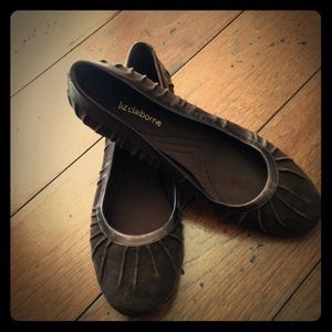 Liz Claiborne Chocolate Brown Flats