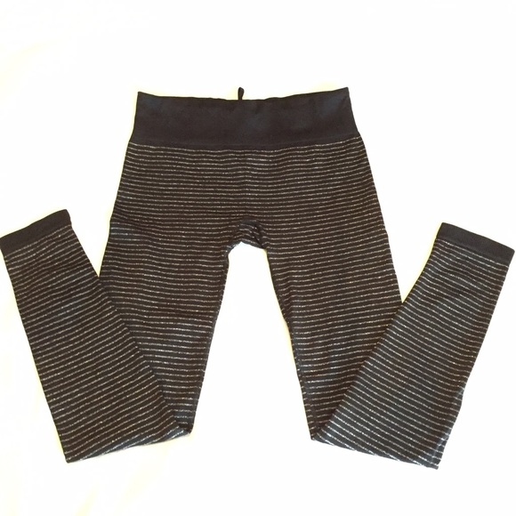 Athleta Shimmer Stripe Tight