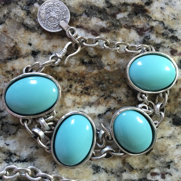 Silver and turquoise jewelry - Picture 2 of 2