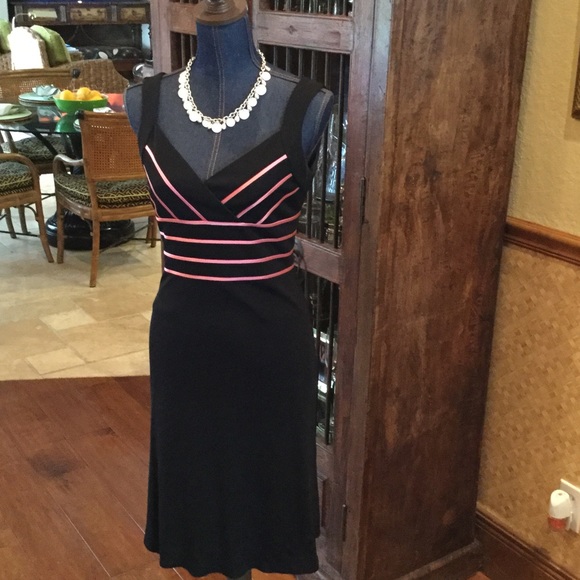 Kay Unger rayon, polyester, silk dress
