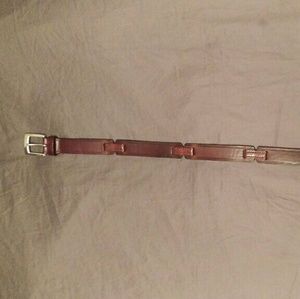 Brown leather Fossil belt