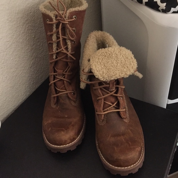 Timberland Tall classic tall lace up Boots sz 1.5
