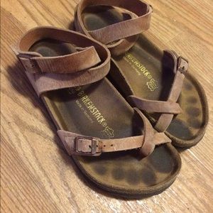 Birkenstock "Yara" Oiled Leather sandals