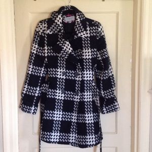 Larry Levine WOOL COAT Sz 12